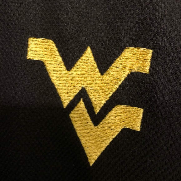 Joseph Abboud West Virginia button down shirt black shirt Virginia shirt - Picture 3 of 5